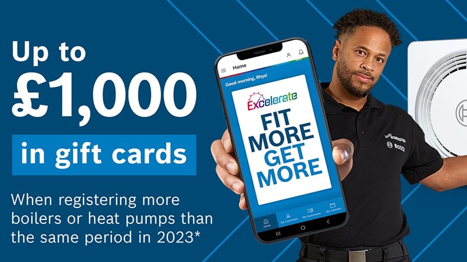Worcester Bosch launches new promotion for installers