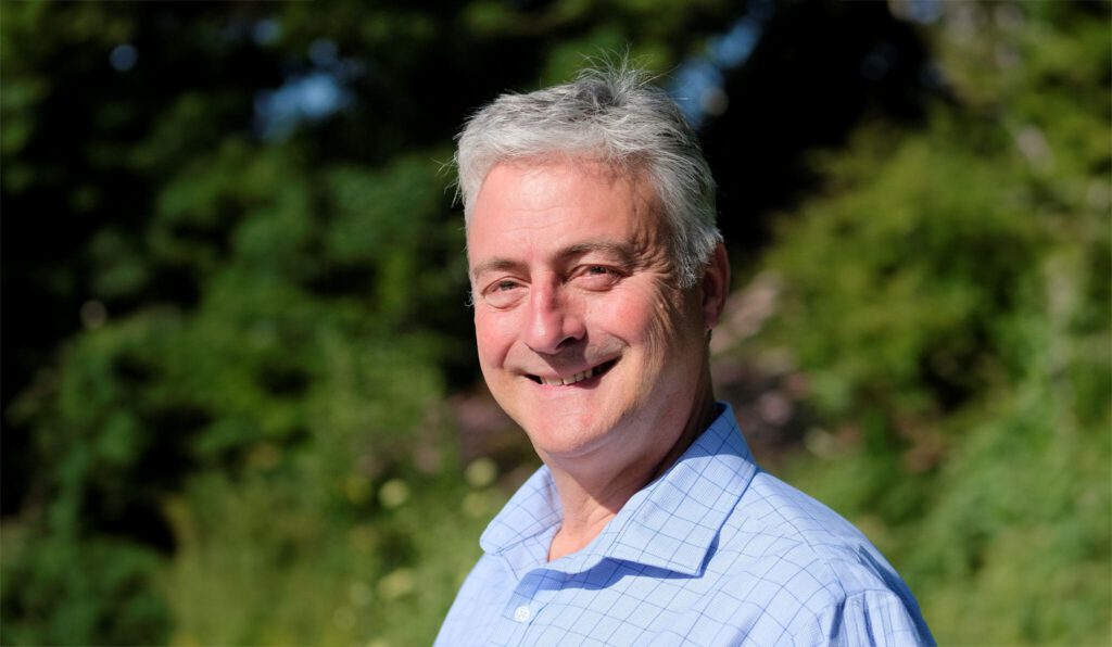 Andrew Matthews, OFTEC Technical Director, standing outside in the sunshine.