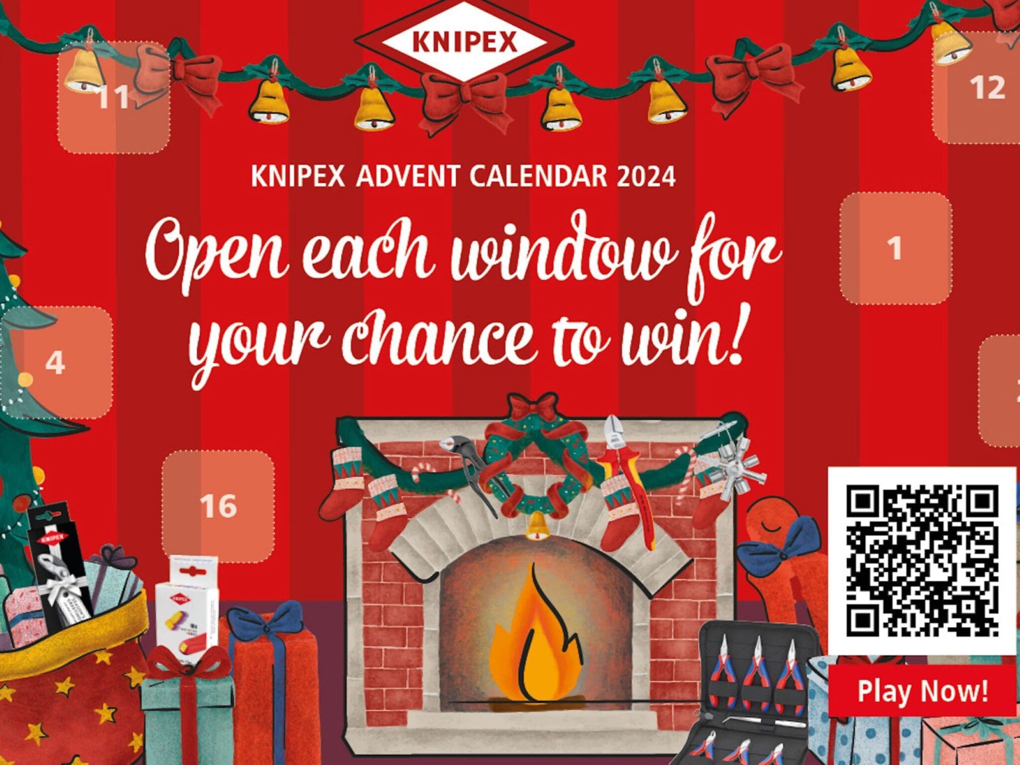Win daily prizes with the KNIPEX Advent Calendar!