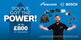 Power up with the new Worcester Bosch loyalty programme